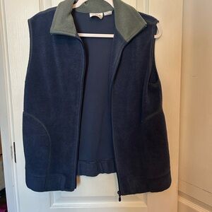 Blue Fleece Vest